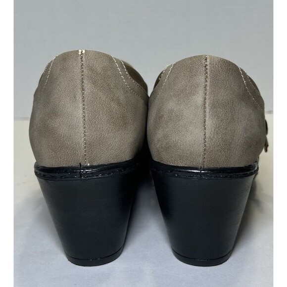 Easy Street Comfort Wave Women's Tawney Heel Booties Taupe Size 9.5N - Picture 5 of 7